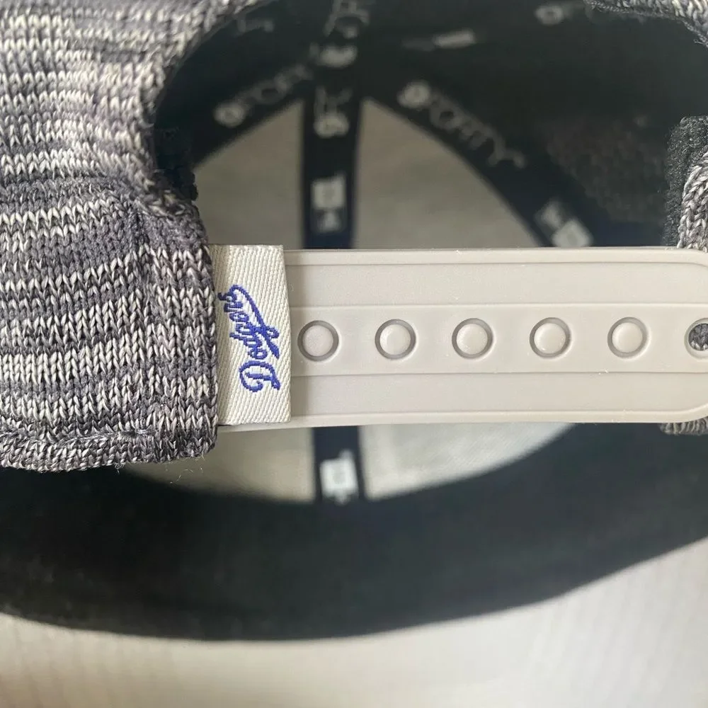 New Era Los Angeles Dodgers Gray Cap OS Curved Brim SnapBack Street Casual Chic